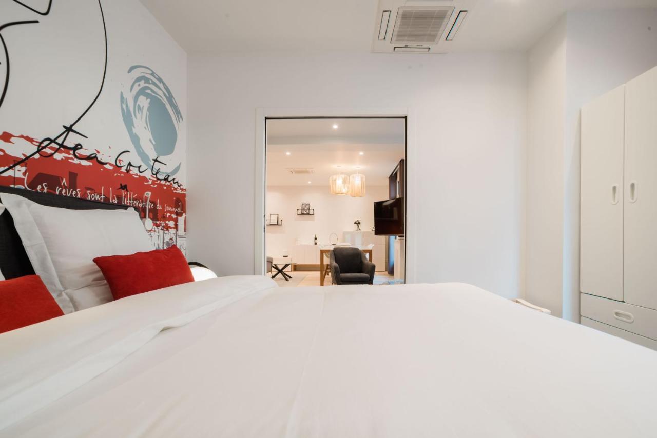 Suite Cocteau : Au Coeur De La Rive Gauche, Neuf, Design, 2/4/6 Personnes Париж Екстериор снимка